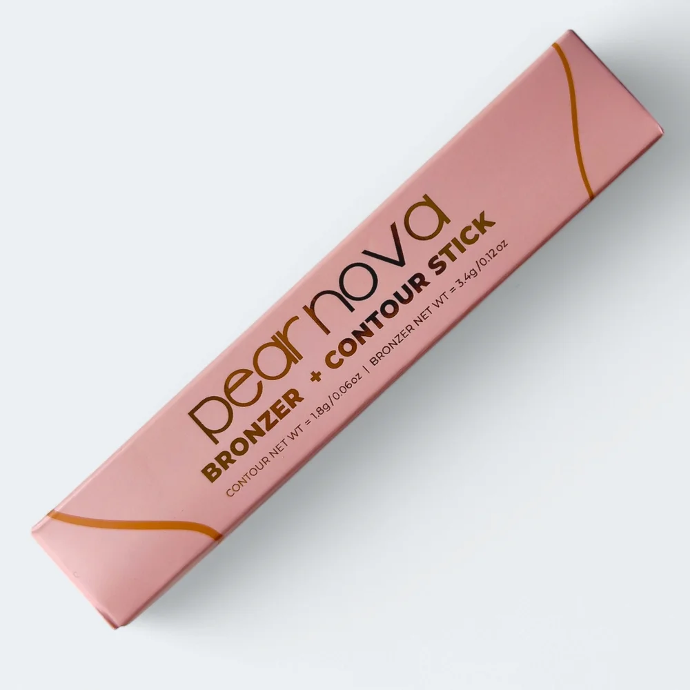Pear Nova Bronzer + Contour Stick - Medium